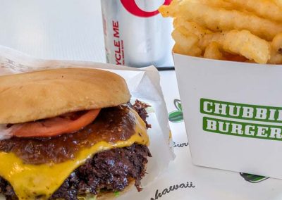 Teri Deluxe at Chubbies Burgers in Honolulu