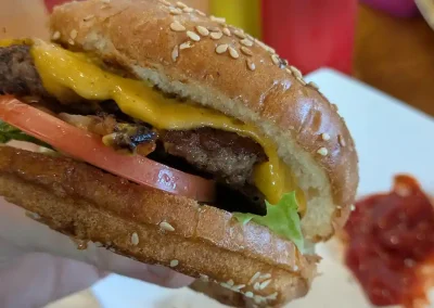 Inclined Burger with Cheese – Inclined Burgers and Brew