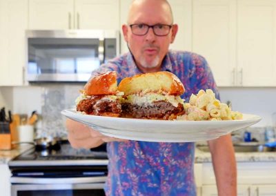 Beef Katsu Cheeseburger